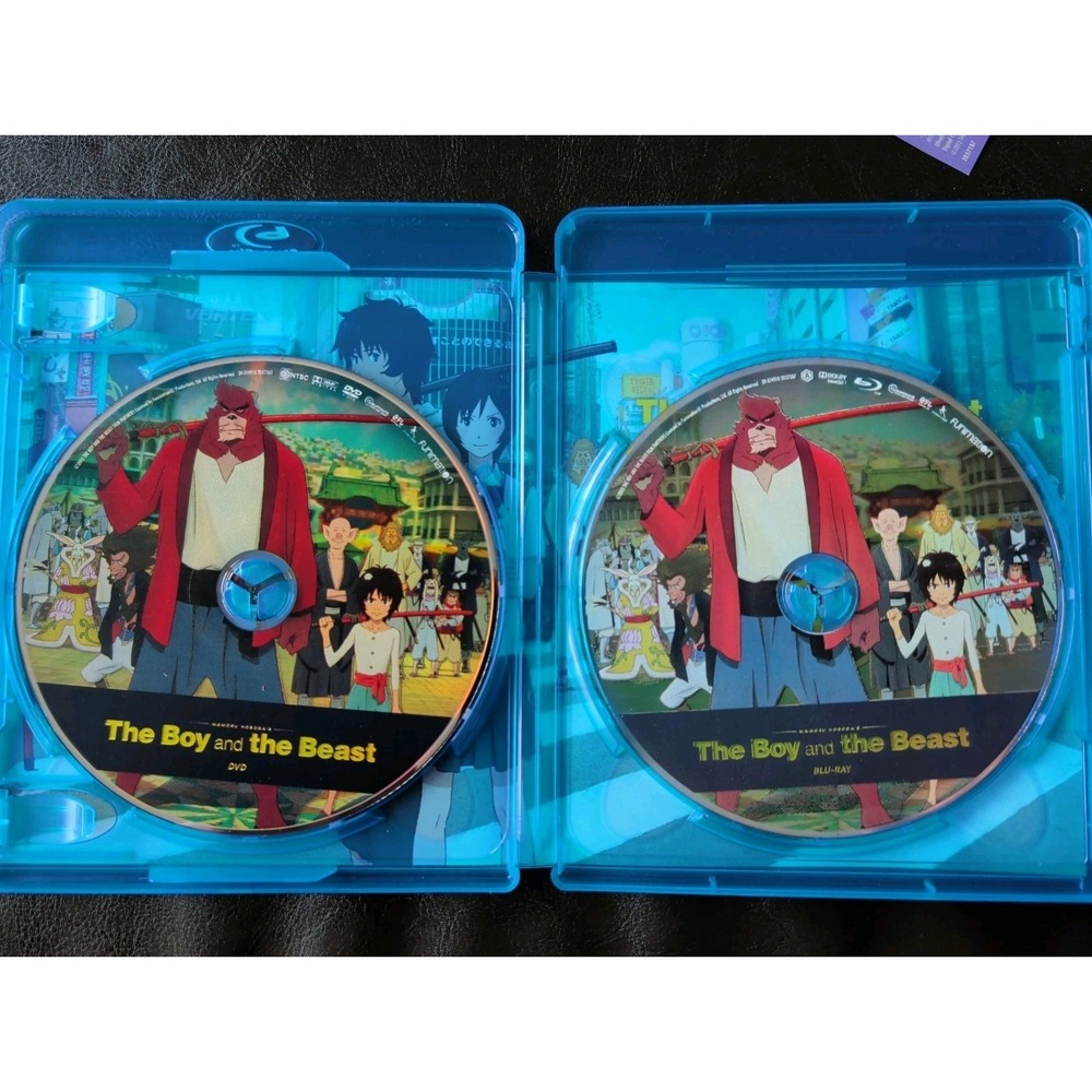 The Boy and the Beast (Blu-ray/DVD Combo, 2015) Tested! Free Shipping! - Picture 3 of 3